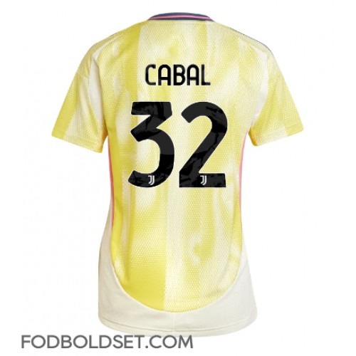 Juventus Juan Cabal #32 Udebanetrøje Dame 2024-25 Kortærmet